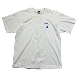 Vintage 90s The Hooker Worldwide Sportfishing T-Shirt XL USA